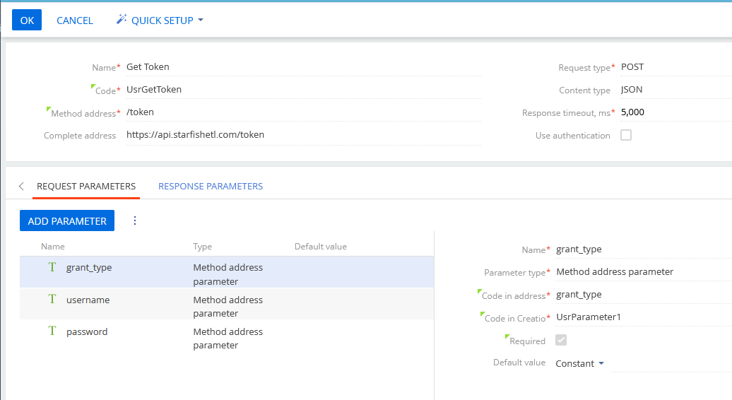 API Authentication Bearer Token