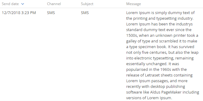 Long text in detail list view | Community Creatio